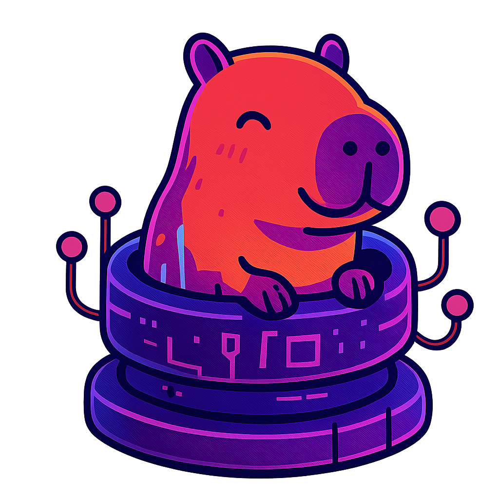 Capybara in a base